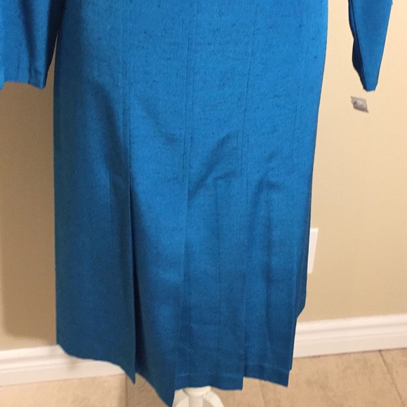 Vintage 1970’s Women's Charles Carroll Dress with Belt Size 12 - Picture 3 of 12